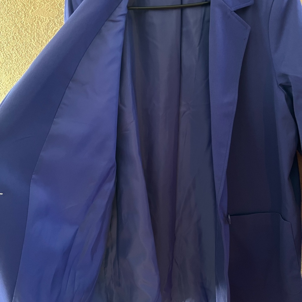 Roaman's Royal Blue Blazer - Picture 5 of 5